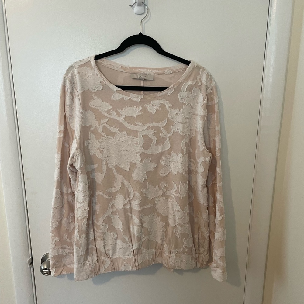 LOFT long sleeve casual top